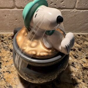 Snoopy coffee cup with lid St Patrick’s Day
